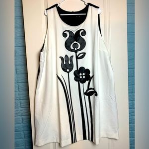 Victoria Beckham for Target Black and White dress